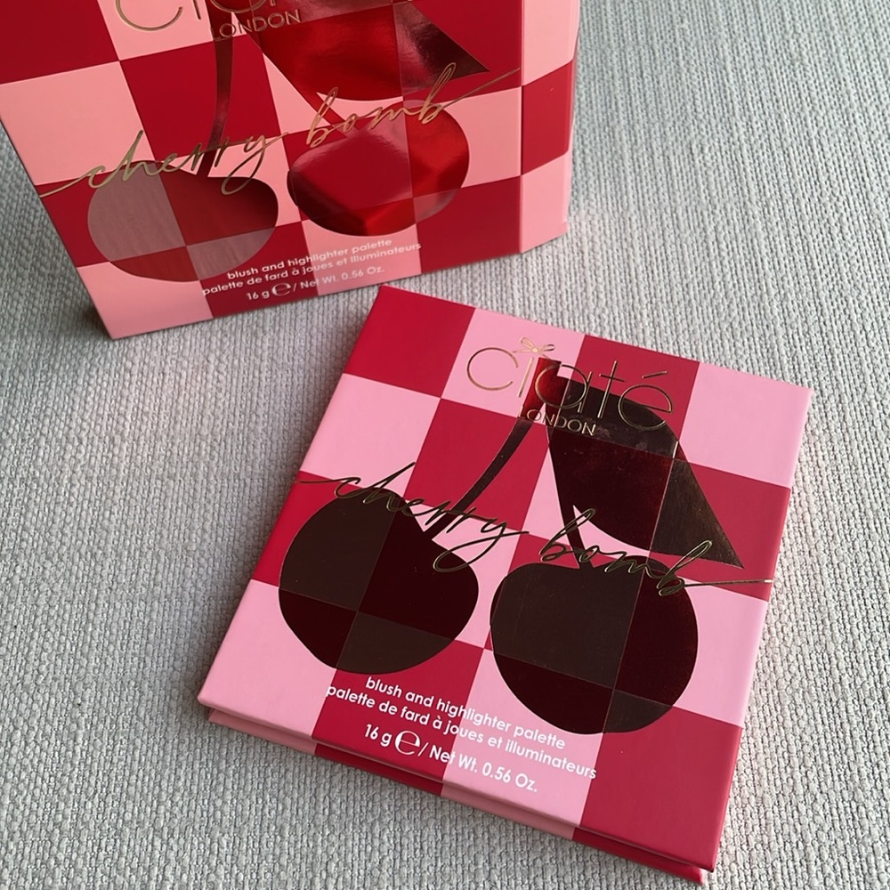 Ciaté London Cherry Bomb Blush and Highlighter Palette - Picture 2 of 9